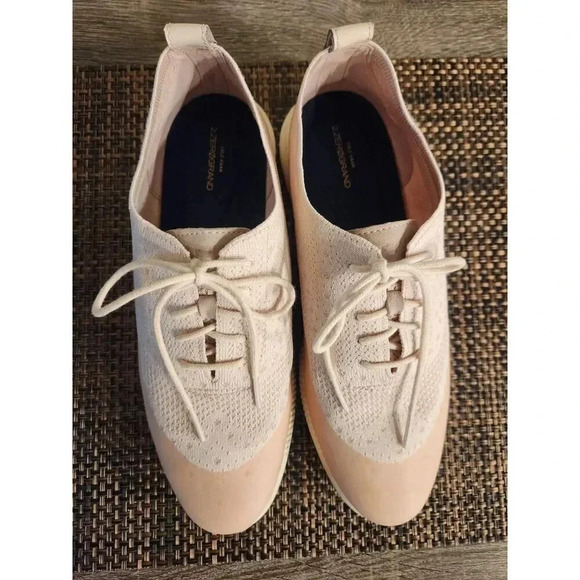 Cole Haan 2.ZEROGRAND Stitchlite Oxford Winterized Morganite Ivory - 8.5 - Picture 3 of 10